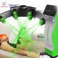 Máquina de emagrecimento Lipo 10pcs com equipamento de redução de gordura 10D Emerald Laser