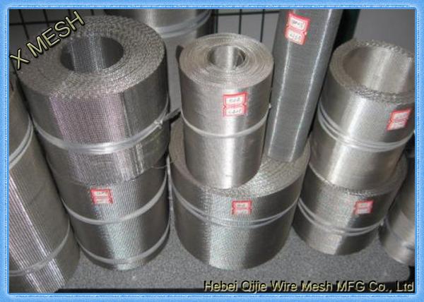 SS304 Stainless Steel Woven Wire Mesh Screen 80 Mesh Diamter 0.12mm 1m X 30m