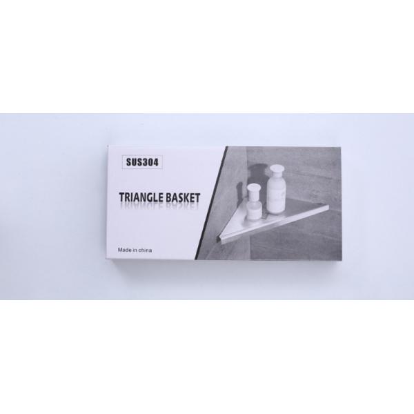 Triangular wall hanger Bathroom Rack Bathroom Shelf Stainless Steel Bath Shower Shelf Basket