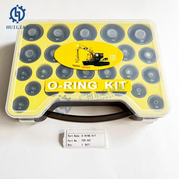 CAT 330DL 330D2 330GC 336DEF Boîte de joints toriques pour la réparation de machines, pièces de rechange pour excavatrice, kit de joints en caoutchouc