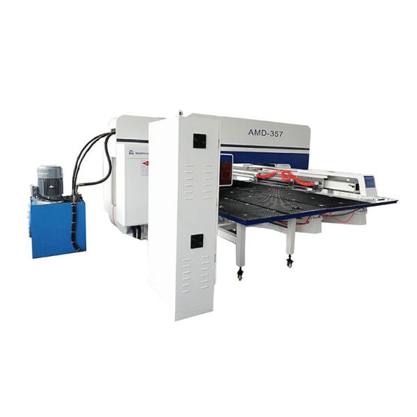 8mm Carbon Steel Plate CNC Turret Punching Machine For Steel And Stainless Steel Plates
