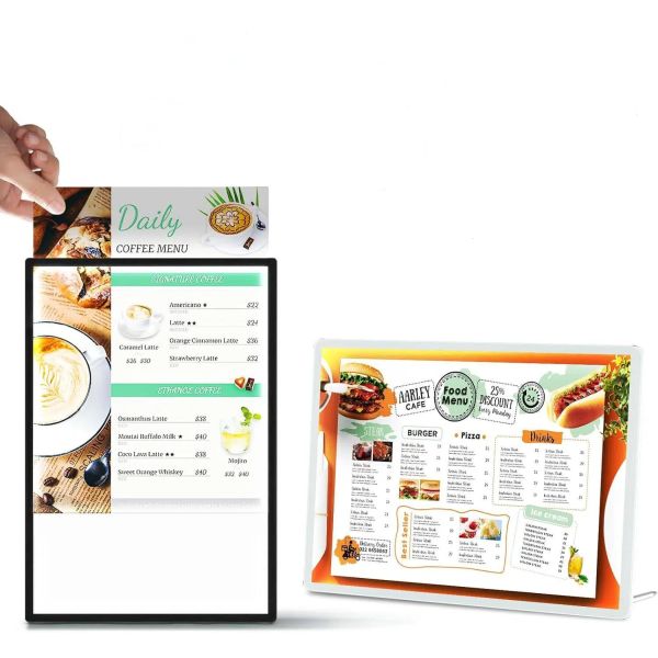 Custom Outdoor Weather-Resistant LED Light Box with Adjustable Brightness Tempered Glass and Quick Change for Business Advertising