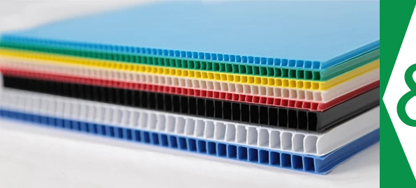 Коробка сота ящиков для хранения Корфлейт брокколи рифленая для плодов