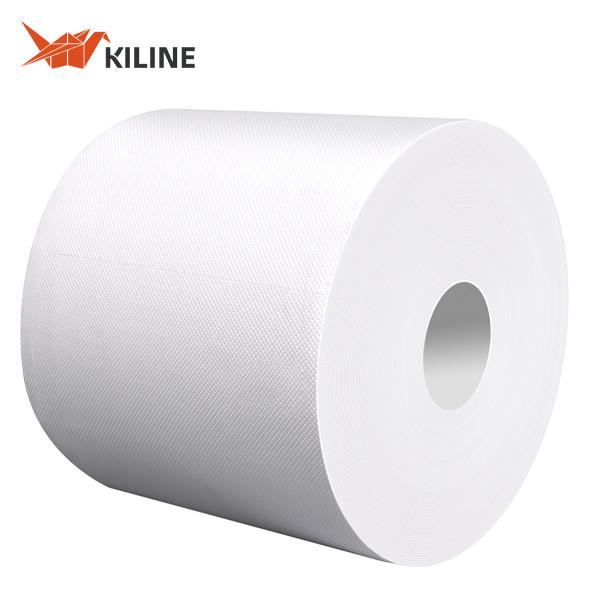 Rouleau de papier industriel de nettoyage robuste 3 plis, taille personnalisée 54 g/m²