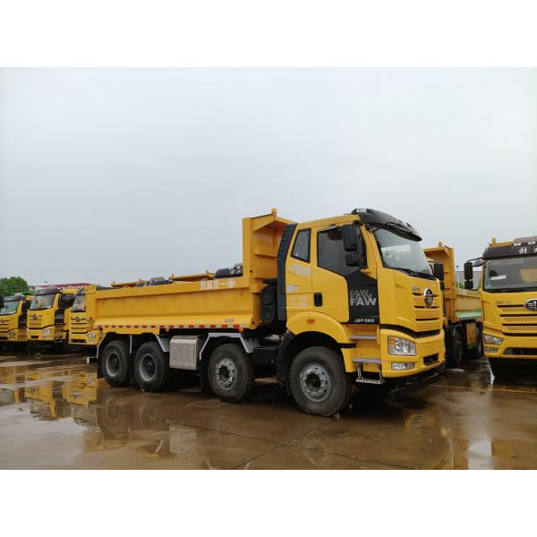 320HP FAW Dump Truck 8x4 31T-40T FAW Tipper Truck For 12 Wheeler Diesel Engine