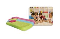 Single Cozy Toddler Flocked Air Bed Double Camping Inflatable Outdoor Furniture With Cushion
