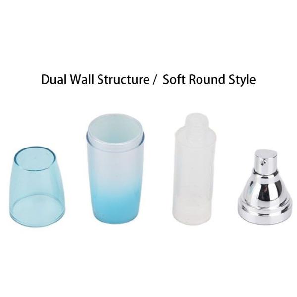 Custom 15ml Cosmetic Acrylic Bottle Skincare Packaging Container