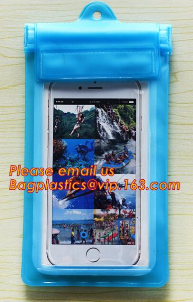 Hot new products water proof cell phone cases mobile phone PVC waterproof dry bag for promotional gift, pvc Waterproof M