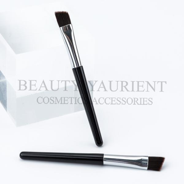 Nylon Hair  6cm Short Eyebrow Brush Angled Eye Brush Eco Friendly
