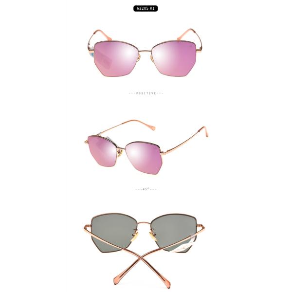 KIDS SUNGLASSES 63205 METAL FRAME NON PORLARIZED SUNGLASSES COLORFUL LENS