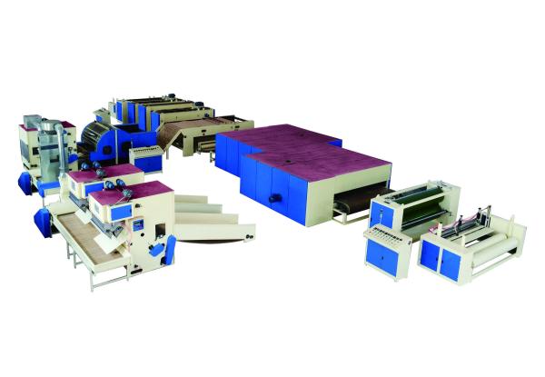 Stiff Wadding Nonwovens Glue Free Wadding Production Line For Sintepon Dacron