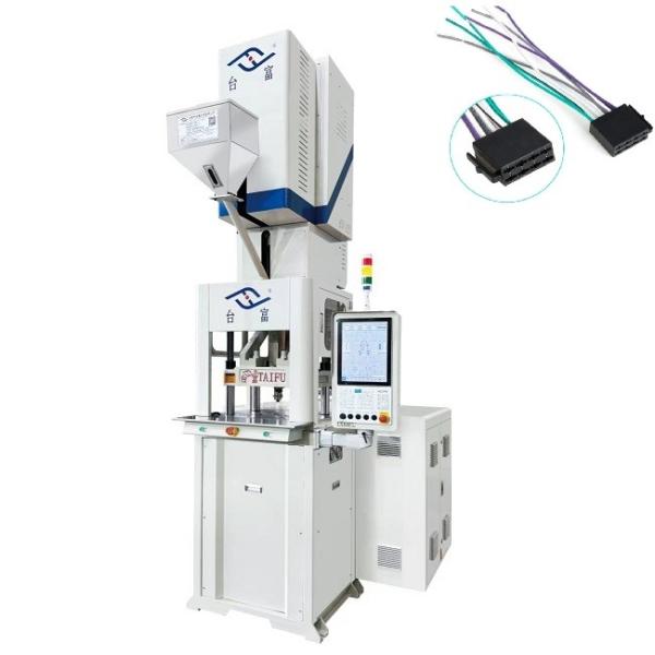 Energy Saving Oil Electric Hybrid Vertical Plastic Injection Molding Machine For Adaptor