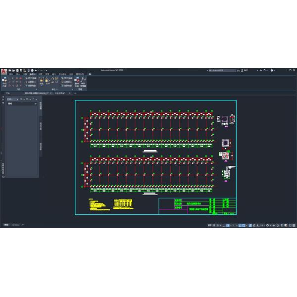 Алюминиевое стекло из сплава металлического металла Конструкция помещения для фермы козов Стальная конструкция Дом для овец Приют PKPM Рисунок