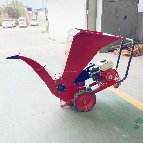 Multifunctional Hand Push Mini Tree Crusher for 130x45x100cm Farm Forestry Tasks