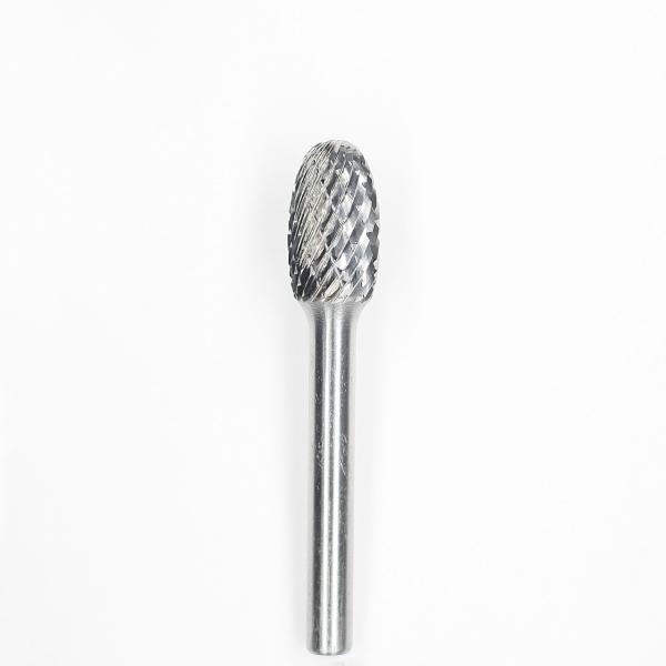 Premium SE-1 1/4 X 3/8 Oval Carbide Burr On 1/4 Shank Double Cut