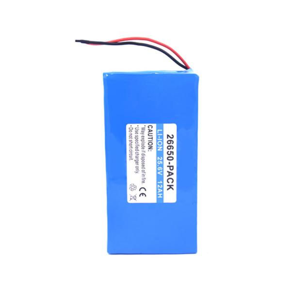 Factory Cheap 26650 Lifepo4 Battery Pack 25.6V 12ah Rechargeable Battery Pack for Solar Street Lights