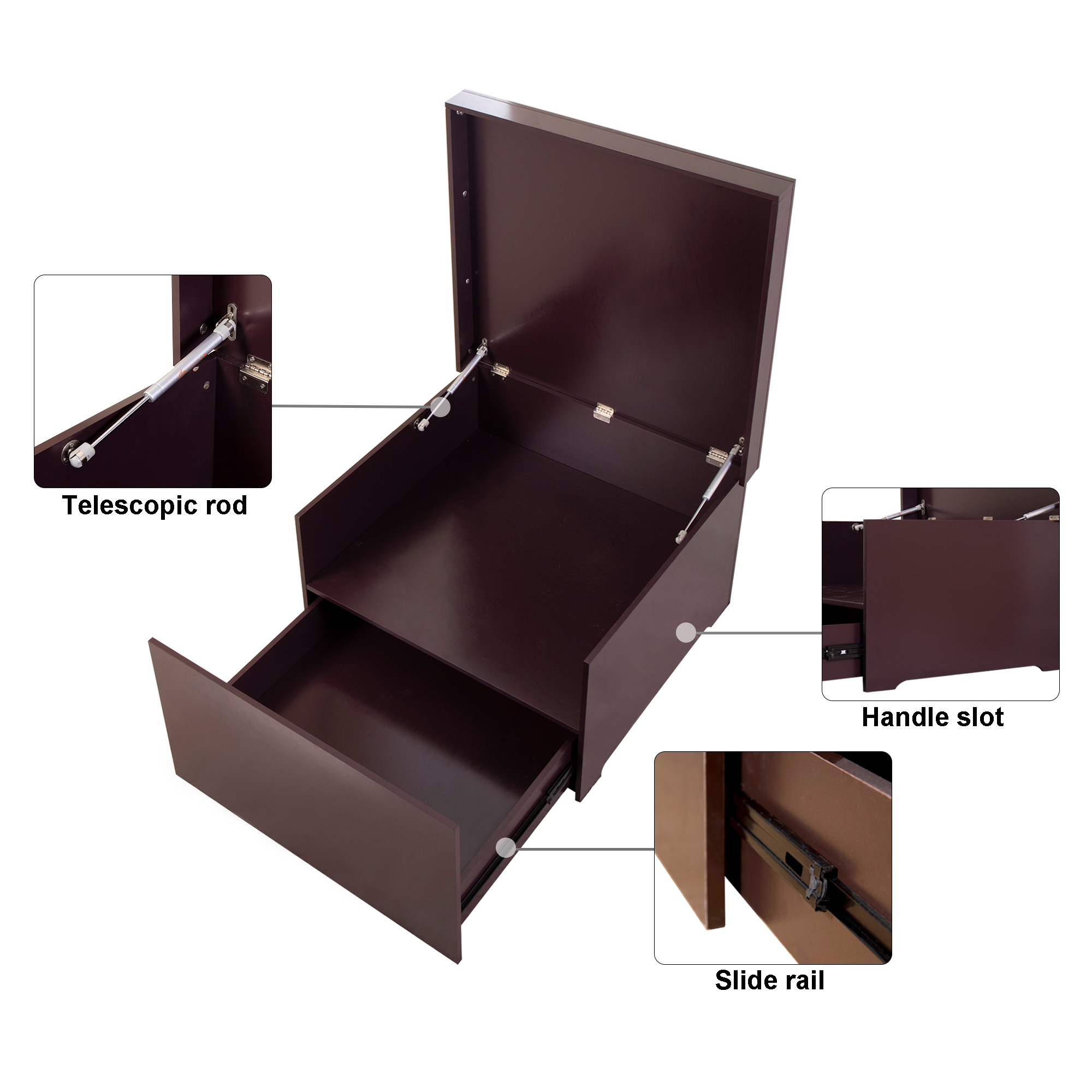 20 пар MDF длины 0.074m3 CBM деревянные Shoebox 14cm деревянные