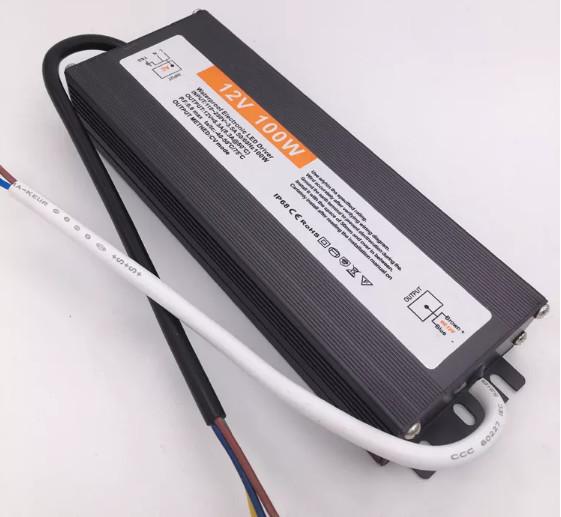 LED Driver Transformer Lighting Driver Switching Power Supply Ip67 Ac100-260V 60w 100w 200w  with High Power