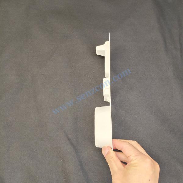 High-end smart watch white plant fiber pulp mold packaging liner base, embedded with anti-drop, shock-proof and anti-static functions.
