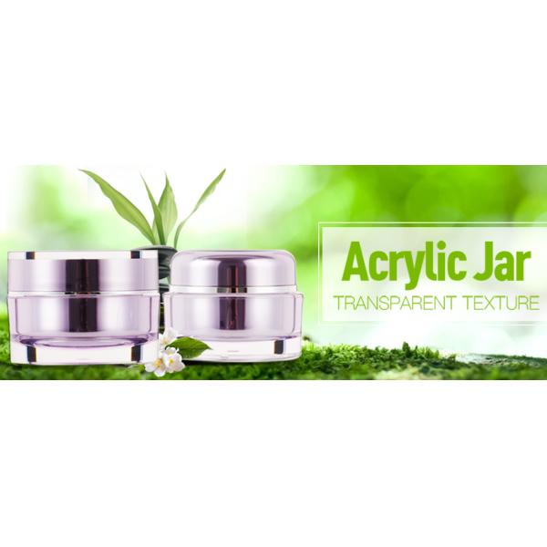 30g 50g Hexagon Acrylic Jar Cosmetic Cream Jars With Lotion Bottle Whole Cosmetic Set Series