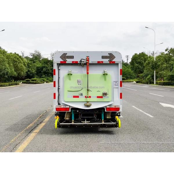 Electric 4x2 Dongfeng High Pressure Jet Water Road Washing and Sweeping Truck with Vacuum Road Sweeper