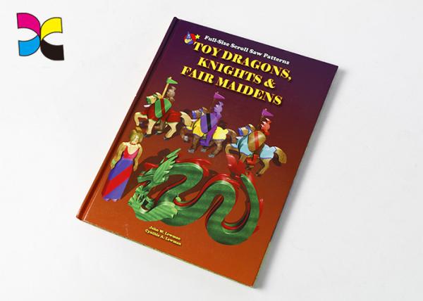 Custom Hardcover Book Printing / Learning English Grammar Book CMYK Color