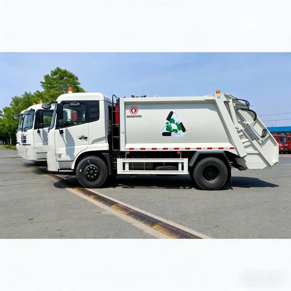 New Shacman HOWO Dongfeng 4X2 6X4 Transfer Refuse Vehicle Rear Side Loader Swing Arm Hook Lift Hooklift Waste Compactor Garbage Collection Truck