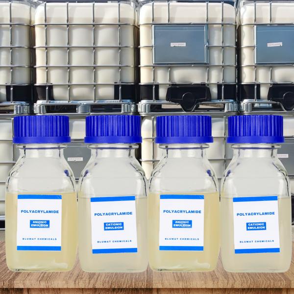 Эмульсия PAM Катионный полиакриламидный гель для бумажной промышленности в качестве средства для удержания и дренажа