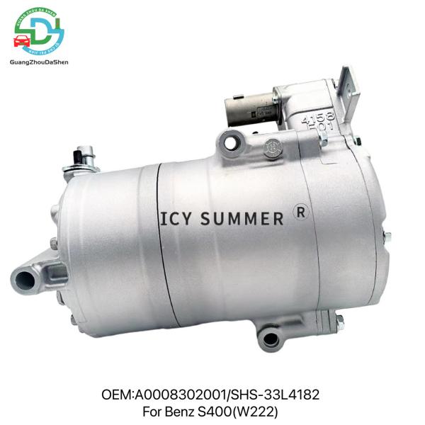 S400 W222 Mercedes Benz Air Compressor Hybrid Compressor A0008302001 SHS-33L4182