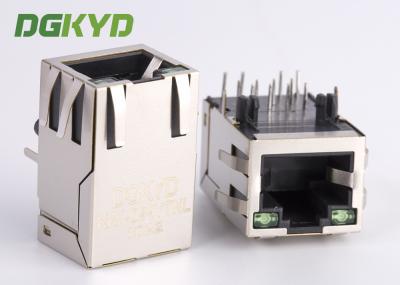 Ethernet Port Integrated RJ45 Network Connectors 8 pin 25.4mm tab up for smart home