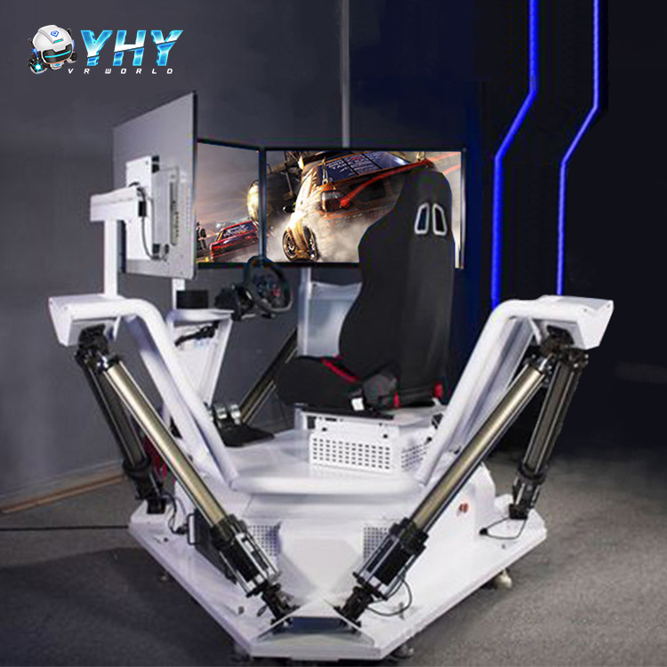 езда движения экрана имитатора VR 6 DOF 3 виртуальной реальности 9D F1 участвуя в гонке