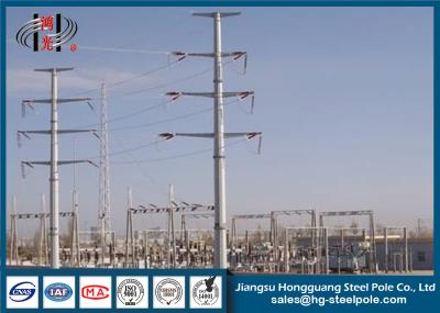 Tipo poligonal personalizado do ângulo do Multi-Circuito de Pólos da companhia de electricidade 110KV