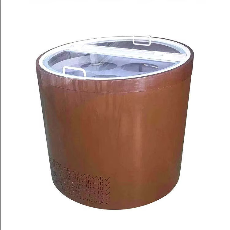 Circular Display Cabinet with Powerful Functions and Easy to Operate Ice Cream Cake Display Cabinet