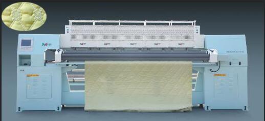 Safe Operation Industrial Quilting Machines Computerized With Large Rotary Hook