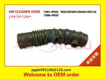 Black Color Air Cleaner Pipe , Rubber Intake Hose OEM 17881-0P020