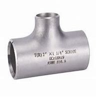 Alloy 625 Butt-Welding Reducing Tee ASTM B366 N06625 ASME B16.9 DN5-DN1200 Customized