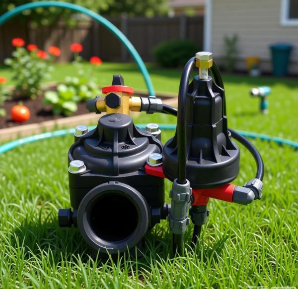 1 1/2  Inch UPVC Solenoid Valve, Nylon Reinforced Corrosion Resistant Irrigation Valve for Smart Farm & Garden Water Supply