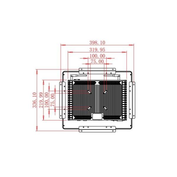 17-Inch Linux Touch Panel for Control Centers and Warehouse Dashboards