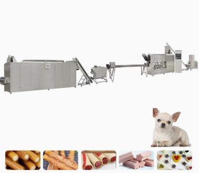 Single Screw Extrued 250kg / Hour 35KW Pet Treat Machine