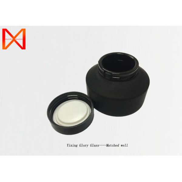 Popular Bulk Glass Cosmetic Jars Prevent Internal Liquid Leakage Long Service Life