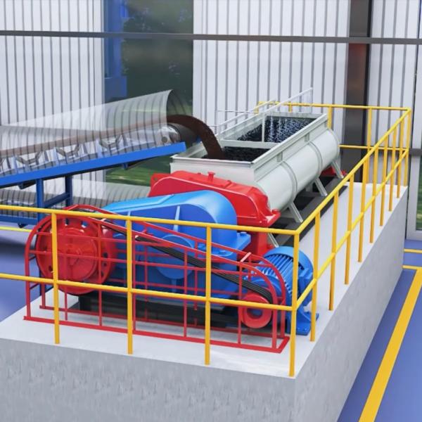 SJ3600×420 Двойной вальный смеситель для производства сырья из глиняного кирпича