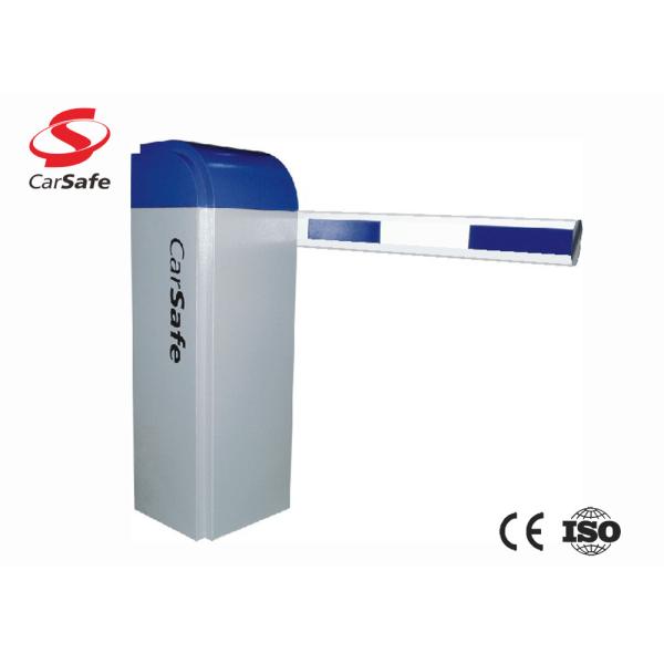 China Manufactured Parking Gate Barrier IP54 Suitable For Outdoor Parking Lot with bule and grey housing