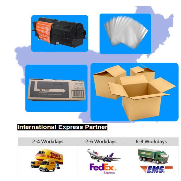 Kit de tonificador de máquina de copia Kyocera Mita TK 1100 negro para FS 1110 / FS 1024MFP / FS 1124MFP