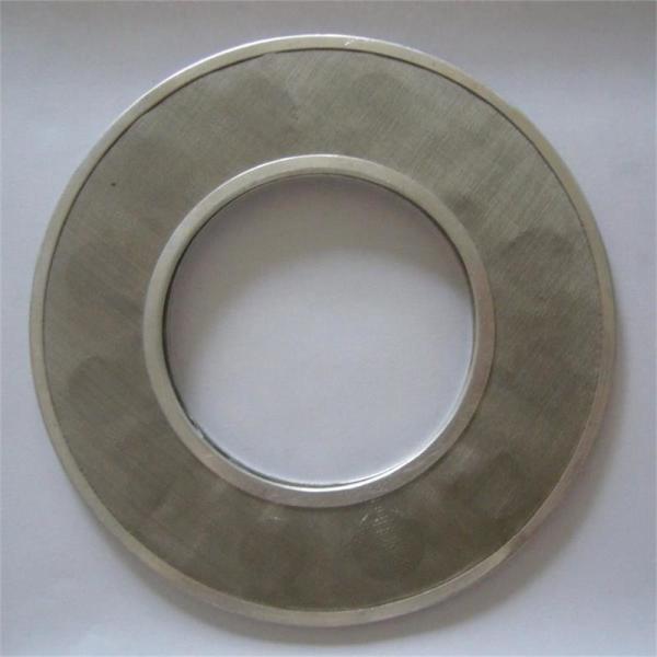 Metal Mesh Spin Pack Sintered Stainless Steel Filter Disc For Polymer Filtration