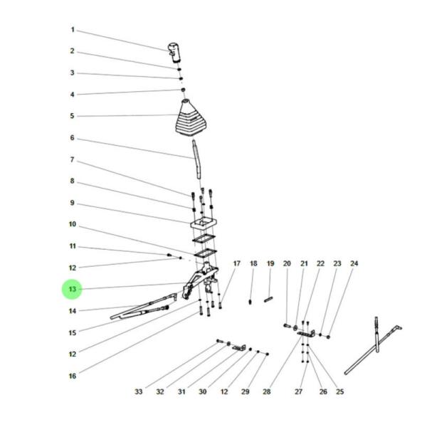 Wg9725240255 Fit Manipulator For Right Hand HOWO Truck Parts