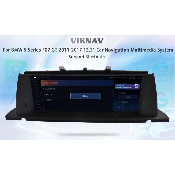 BMW 5 серии F07 GT 2013-2017 Автомобильный стерео экрановый проигрыватель Android 1920x720