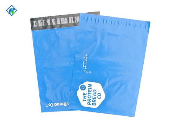 Custom Blue Printed Mailing Bags Poly Mailer Bags