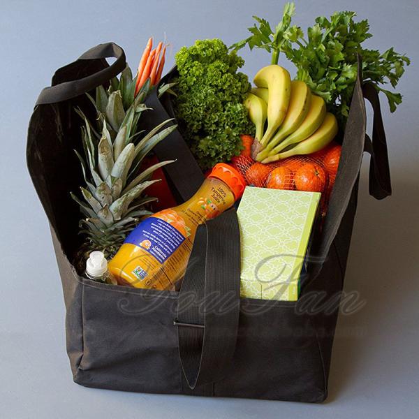 Dirt Proof Wood Log Carrier Bag 23x15x10 Inch With Reinforced Hand - Carry Straps
