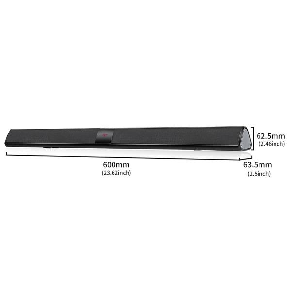 Sports Sound Modes Smart Home Soundbar With Radio Built In Distortion Free