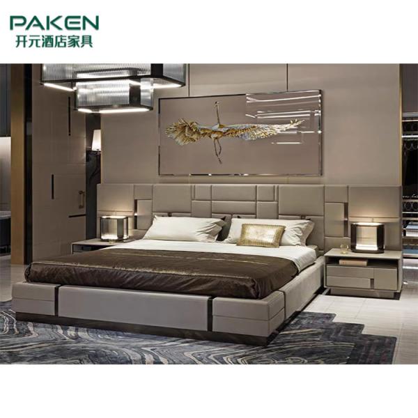 Customize Luxury Villa Furniture Bedroom Furniture&Modern luxury bed